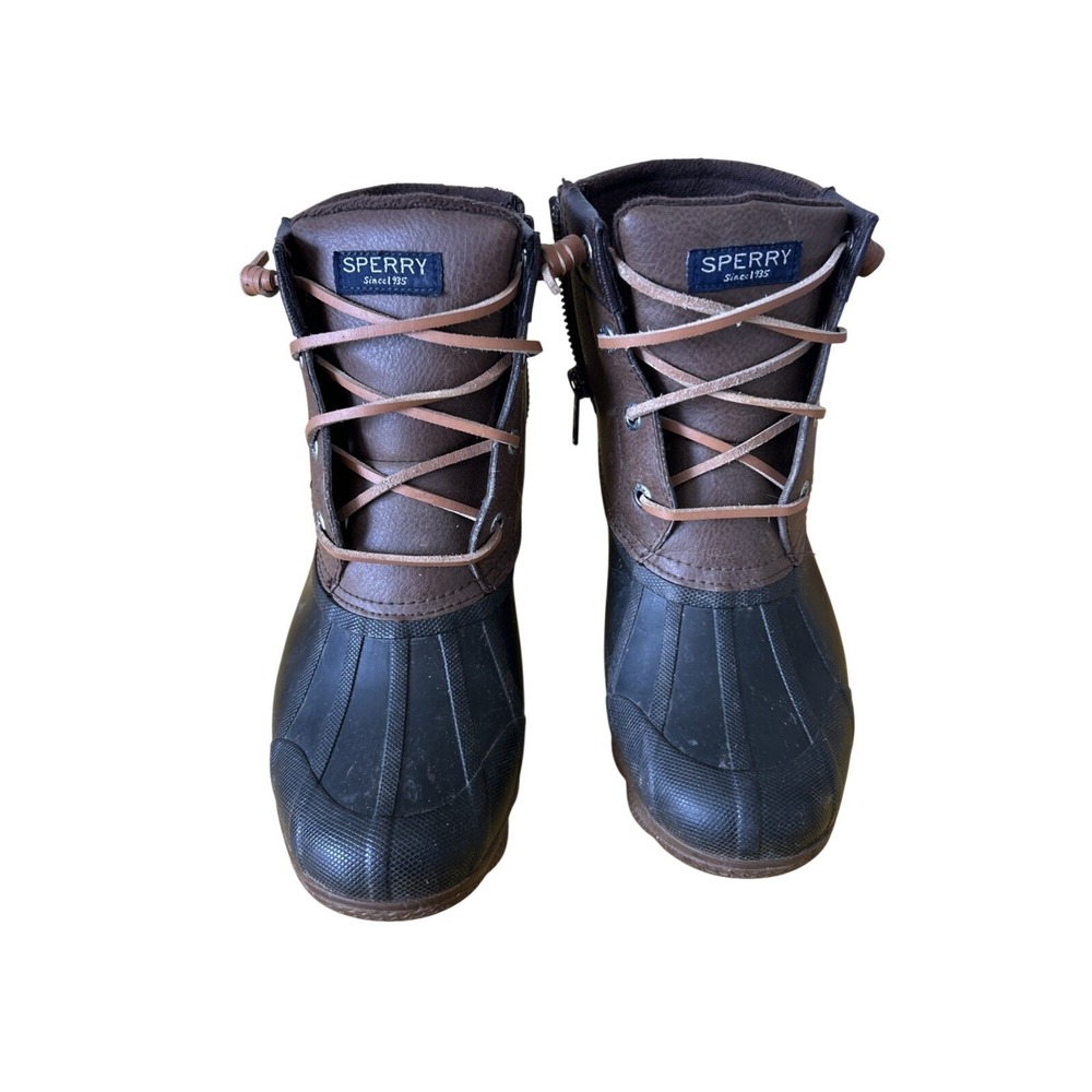 Sperry duck boots women‎ 8.5 brown